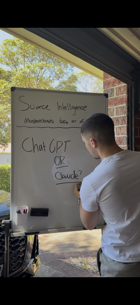 Francesco, founder of Source Intelligence